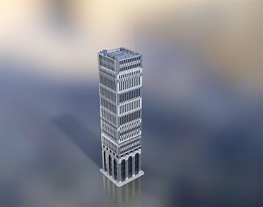 Modern Office Building High-rise Building Commercial Building Skyscraper City Building Exhibition Center Hotel Superior Hotel 3d model