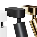 Modern Wall Lamps With White Black And Gold Finishes For Interior Design