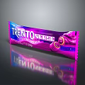 TRENTOVERSE Colour Burst Delicious Candy Bar With Vibrant Purple Pink Packaging 32g