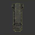 Heavy Duty Military Armored Vehicle With Camouflage Paint And Off Road Tires
