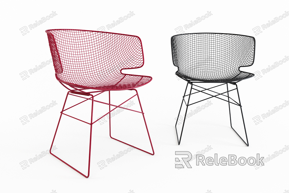 Modern Bar Chair Wire Chair model