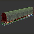 Railroad Railroad Realistic 3d model