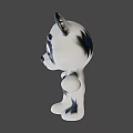 Playful 3D Panda Cartoon Character With Big Eyes And Open Arms