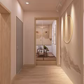 Bright Yoga Fitness Studio Interior With Posters Wooden Benches Colored Yoga Balls And Bookshelves