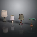 Diverse Stylish Table Lamps With Various Shades And Unique Bases Design
