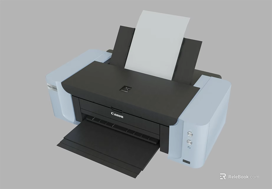 Canon Compact Office Printer With Desktop Design For Efficient Printing 3d model 