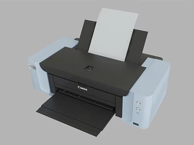 Canon Compact Office Printer With Desktop Design For Efficient Printing 3d model