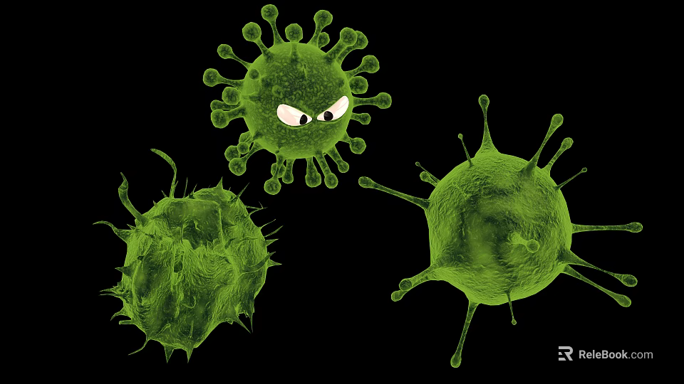 Advanced Medical Devices Utilized for Accurate Virus Detection and Analysis in Clinical Settings 3d model 