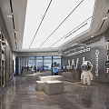 Modern Perfume Wenchuang Store 3d model