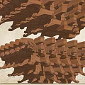 Detailed Traditional Wooden Architectural Components Featuring Intricate Bracket System Models