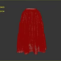 White Layered Skirt With Ruffled Design And Delicate Lace Trim