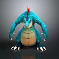 Crocodile Alligator Nile Crocodile carnivore reptile cold-blooded animal reptile 3d model