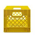 Sports Equipment Collection with Vikings Footballs Helmet Star Shaped Item and Plastic Crates