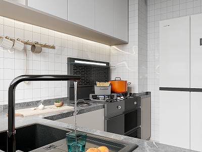 Modern Kitchen 3d model