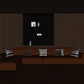 Modern Multiplayer Sofa 3d model