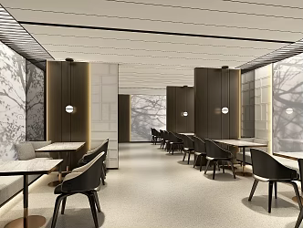 Restaurant 3d model