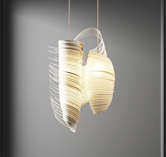 Quiet chandelier 3d model