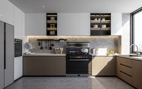 Modern Kitchen 3d model