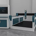 CNC engraving machine cutting machine 3d model