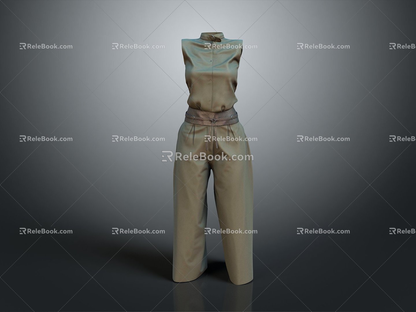 Jeans Straight Pants Khakis Bloomers Wide Leg Pants Flare Pants Pencil Pants Cargo Pants 3d model