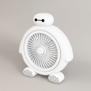 Modern fan small fan 3d model