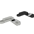 Light Luxury Multi-person Corner Sofa Set 3d model