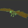 Modern Dinosaurs Jurassic Western Dragon 3d model