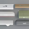 Assorted Stylish Packaging Boxes With Various Colors Logos And Designs