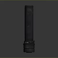 Flashlight flashlight military flashlight lighting tools tactical flashlight charging flashlight 3d model