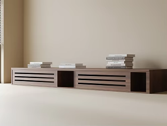Modern TV Cabinet Low Cabinet 3d model
