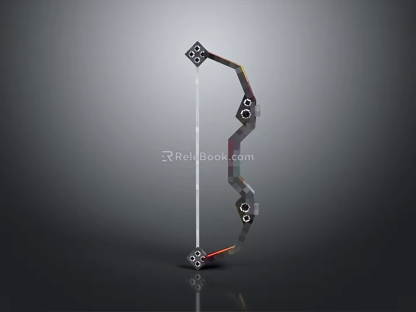 Crossbow Mechanical Crossbow Shift Bow and Arrow Shoot Far Equipment Weapons High-tech Crossbow 3d model
