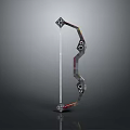 Crossbow Mechanical Crossbow Shift Bow and Arrow Shoot Far Equipment Weapons High-tech Crossbow 3d model