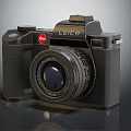 Professional Leica Digital Camera With Black Body And Precision Lens Design