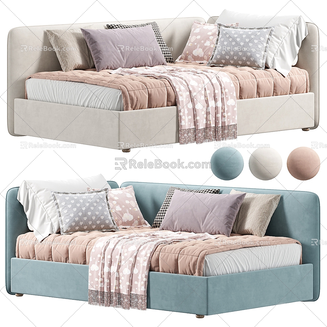 Sofa bed 3d model