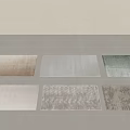 Modern Simple Carpet Fabric Carpet Plain Carpet Living Room Carpet Bedroom Carpet Simple Carpet 3d model
