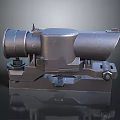 Infrared Steiner Laser Pistol Light Source Firearm Sight Firearm Device 3d model