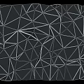 Modern Geometric Background Wall With Intricate Triangular Patterns And Linear Structure