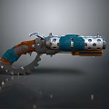 pistol semi-automatic pistol automatic pistol modern weapon hot weapon hot weapon gun military 3d model
