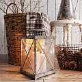 Decorative Ornaments Combination Decorative Ornaments Vase Basket Portable Lamp Plant Stool 3d model