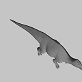 Realistic 3D Dinosaur Model With Colorful Skin Texture And Anatomical Details