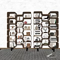 Modern Bookshelf 3d model