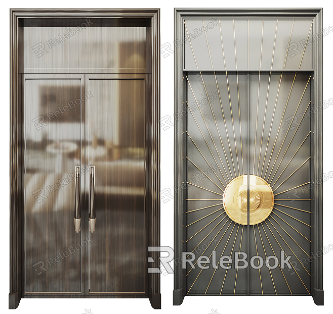 Light Luxury Double Door model