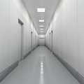 Modern Interrogation Room 3d model