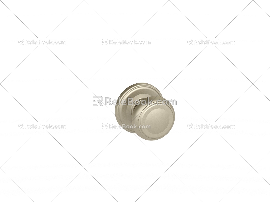 Modern Door Handle 3d model