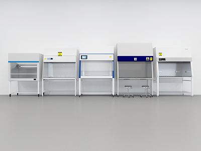 Modern Biological Safety Cabinet 3d model