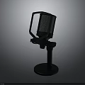 Professional USB Microphone with Desktop Stand Modern Design Studio Sound for Podcasting