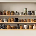Ancient Pottery Pot in the Wind 3d model