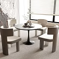 Modern Negotiation Tables and Chairs 3d model