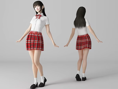 modern woman. 3d model modern woman. 3d model