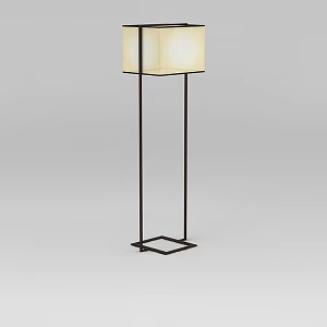 Chinese floor lamp 3d model